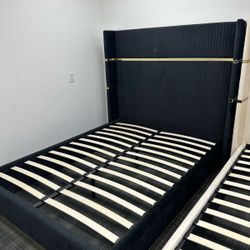 Tall headboard king queen beds available | King Queen Twin Full Delivery available 