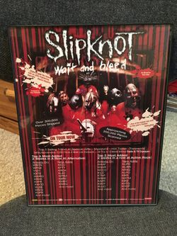 Slipknot - Wait And Bleed Trade Ad RARE Poster