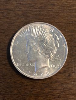 1922 Peace Dollar