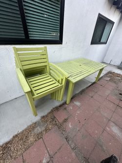 IKEA. Outdoor Patio Table Set With 6 Chairs