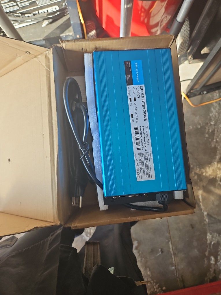 New 20 amp 36v Golf Cart Charger