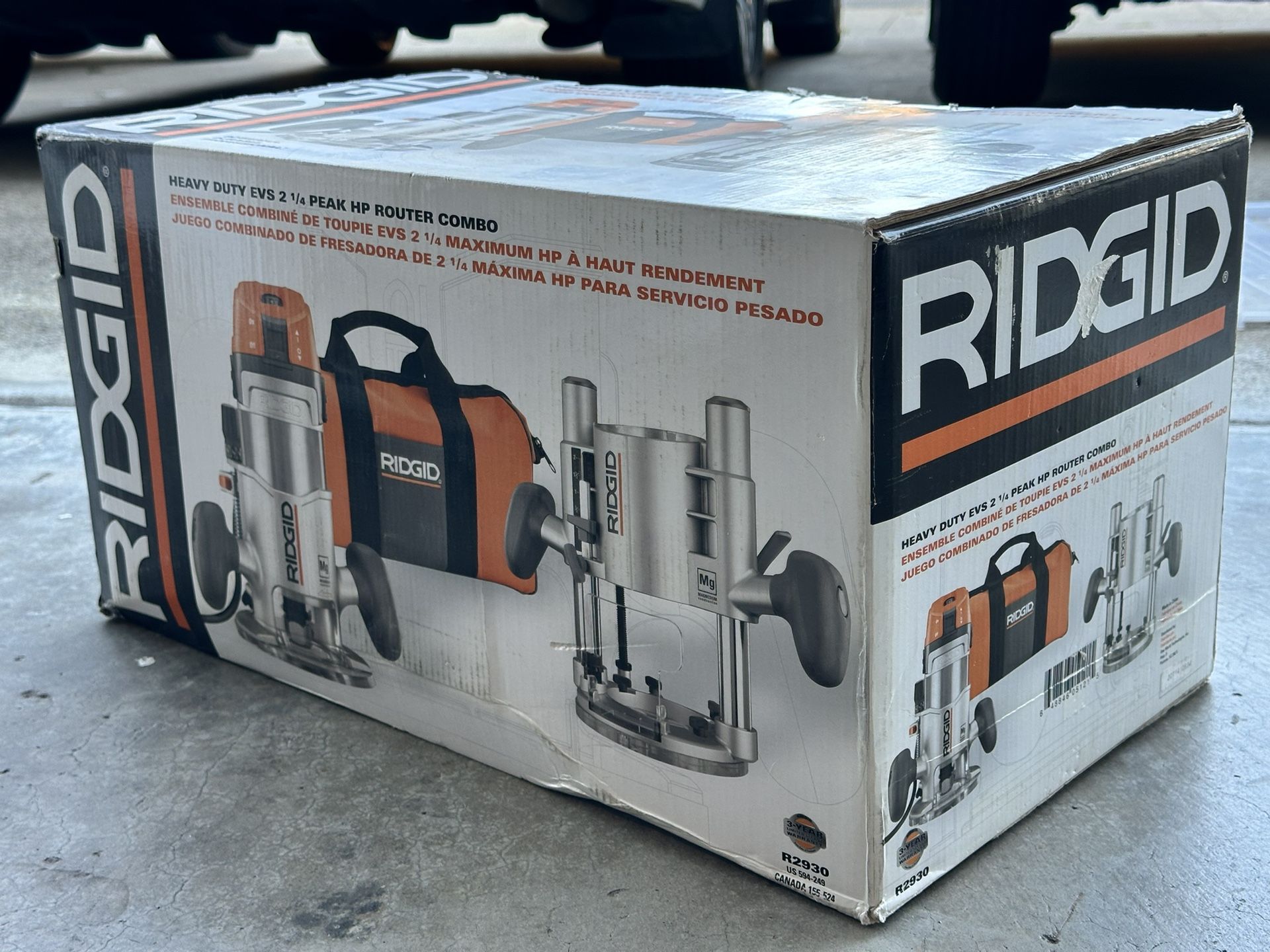 Ridgid Heavy Duty Router
