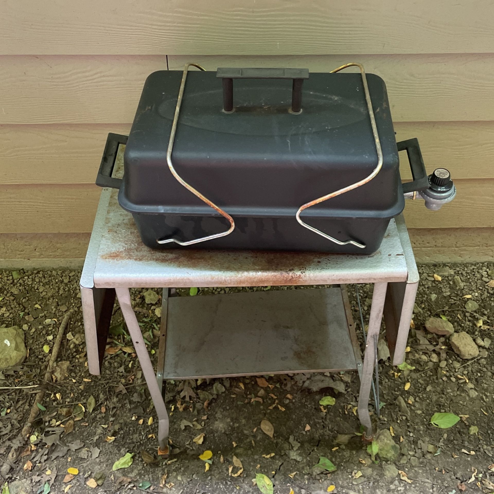 Propane Grill And Table