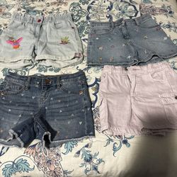 Girls Shorts And leggings 5-8 Years Old