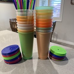 Color Changing Cold Tumblers 24 Ounces