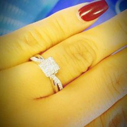 White Gold Diamond Ring