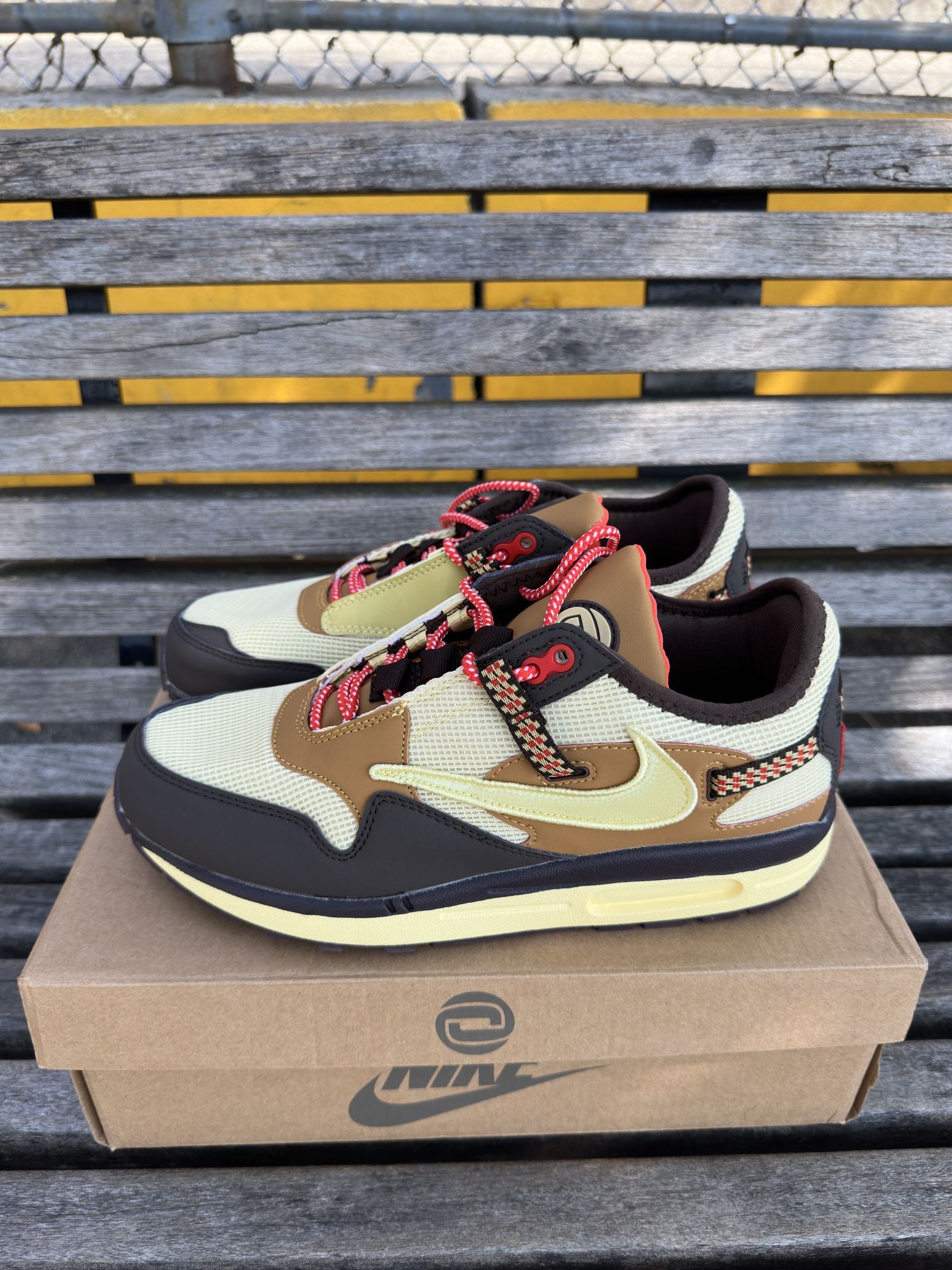 Nike x Travis Scott Baroque Brown Air Max Shoes