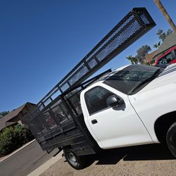 Landscaping truck cage