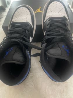 Air Jordan 1 Mid Racer Blue size 5.5Y
