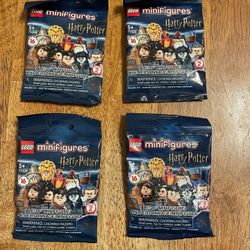 Lego Harry Potter Minifigures Series 2 Lot of 4 SEALED 