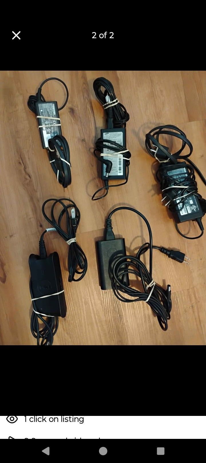 5 Of Laptop Chargers
