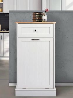 Mueble con deposito para basurero
