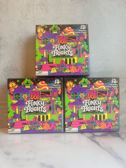 Needoh Schylling 100% Authentic Funky Frights Squish-O-Ween Countdown 13 Finds!!