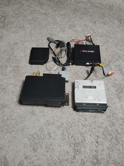 Vintage Eclipse In Dash Display + Eclipse 8 Disk Changer