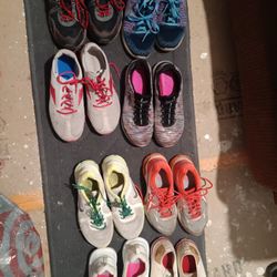 8 Pairs Sneakers Tennis Shoes