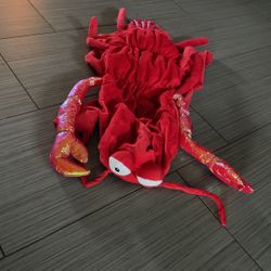 Large Dog Halloween costume lobster