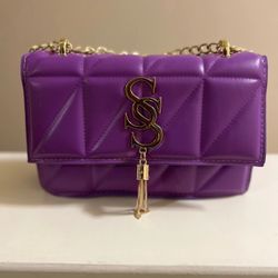 Purple Fashion Crossbody Bag