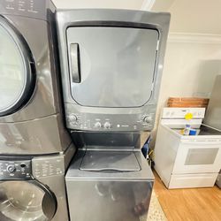 GE Washer&dryer Stackable 27inch 