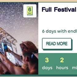 Sziget 2025 FULL FESTIVAL Pass - Budapest, Hungary 