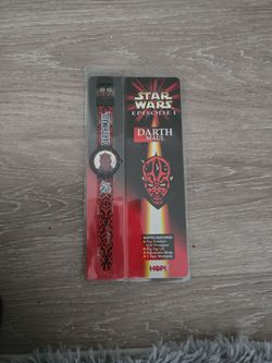 Star Wars Episode I Darth Maul LCD Watch