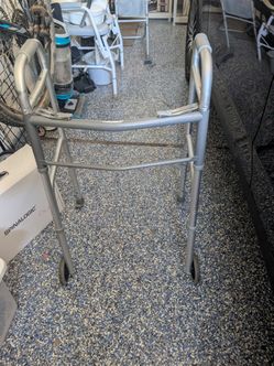 Guardian Deluxe Two-Wheel Folding Walker - Great Condition