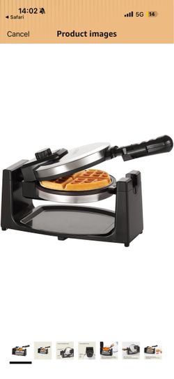 Rotating Belgian Waffle Maker