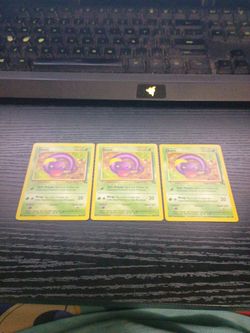 Pokemon Ekans 44/62 Fossil Set $2 Each