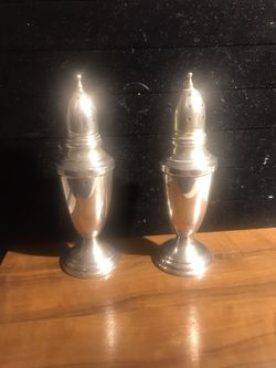 Towle Sterling Salt and Pepper Shakers
