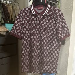 GG cotton piquet jacquard polo shirt