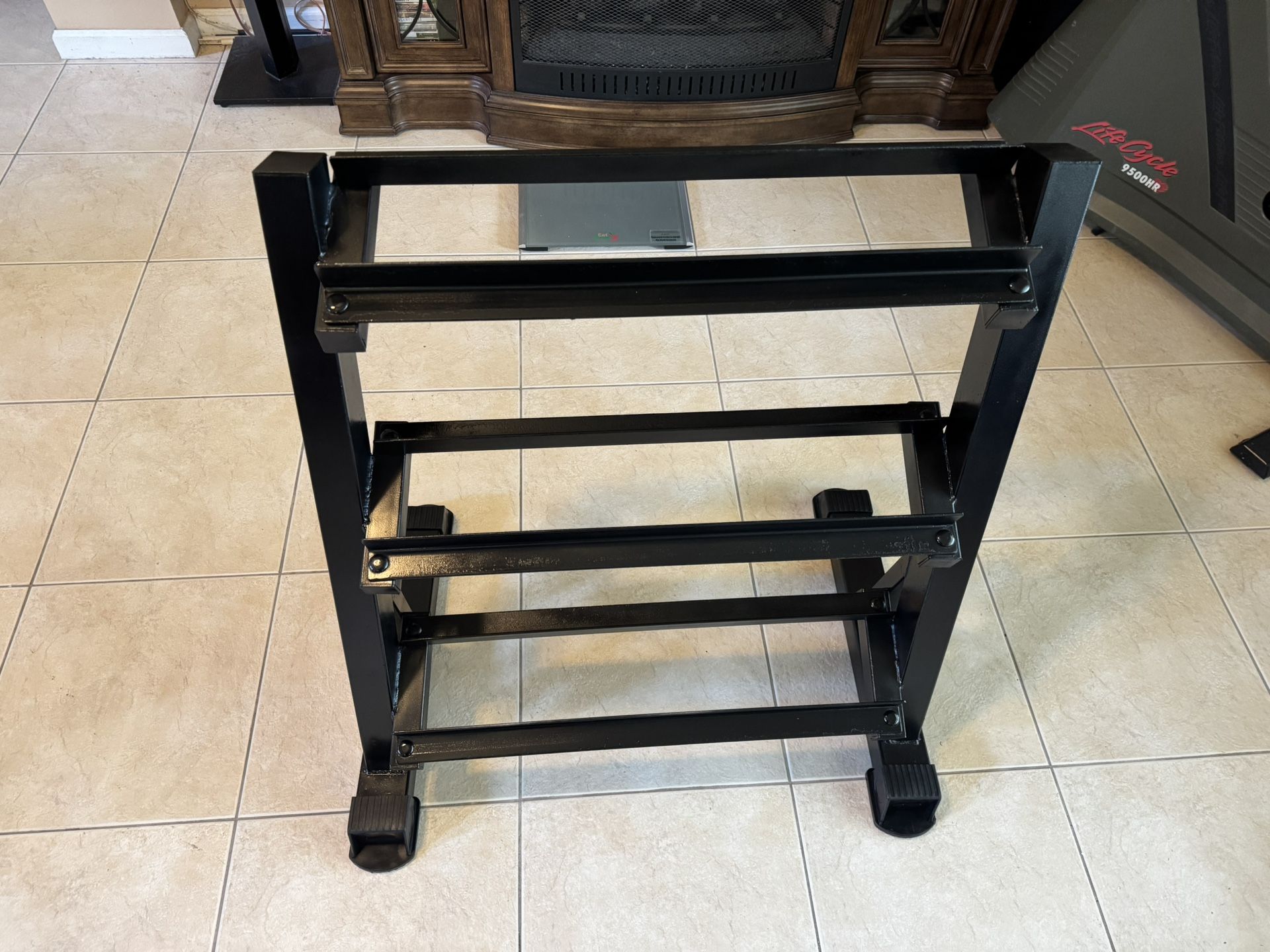 Metal 3 Tier Dumbbell Storage Rack