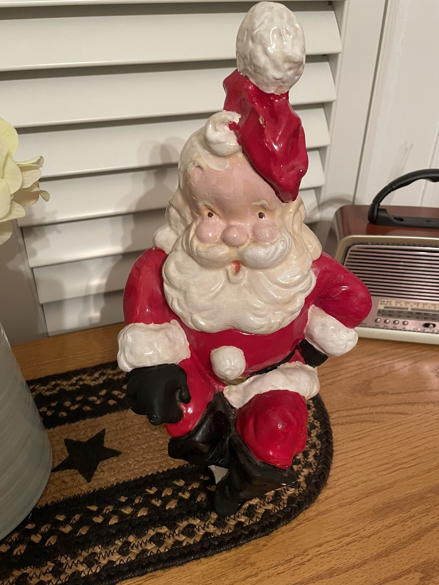 Ceramic Vintage Santa