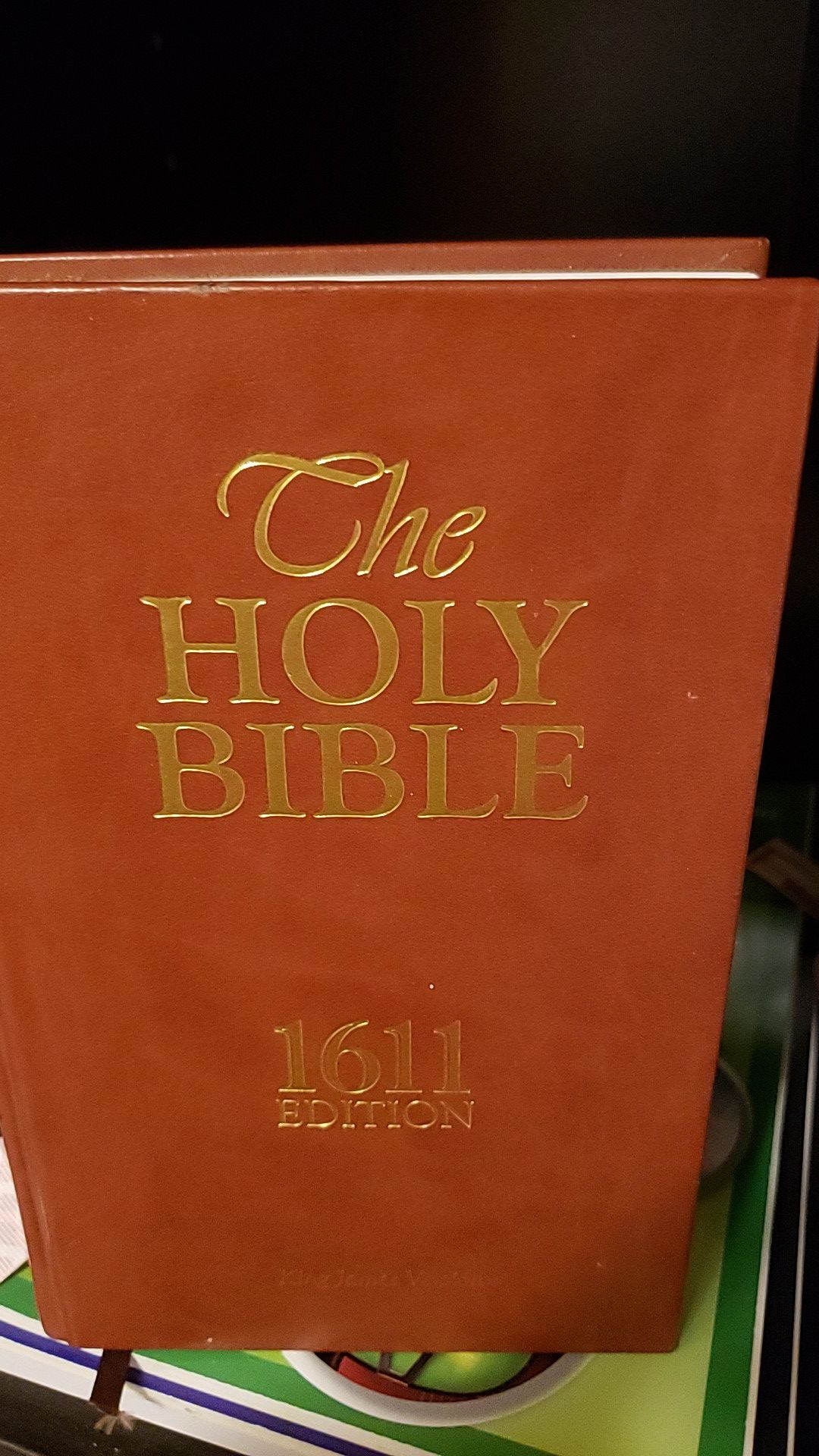 1611 king james bible hard cover