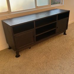 Tv Stand From Living Spaces Dark Brown Wood
