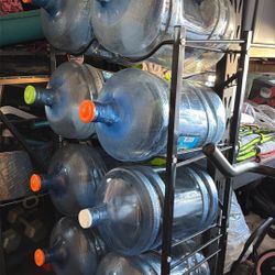 Bote 5 Galones Y Estante Para Agua 