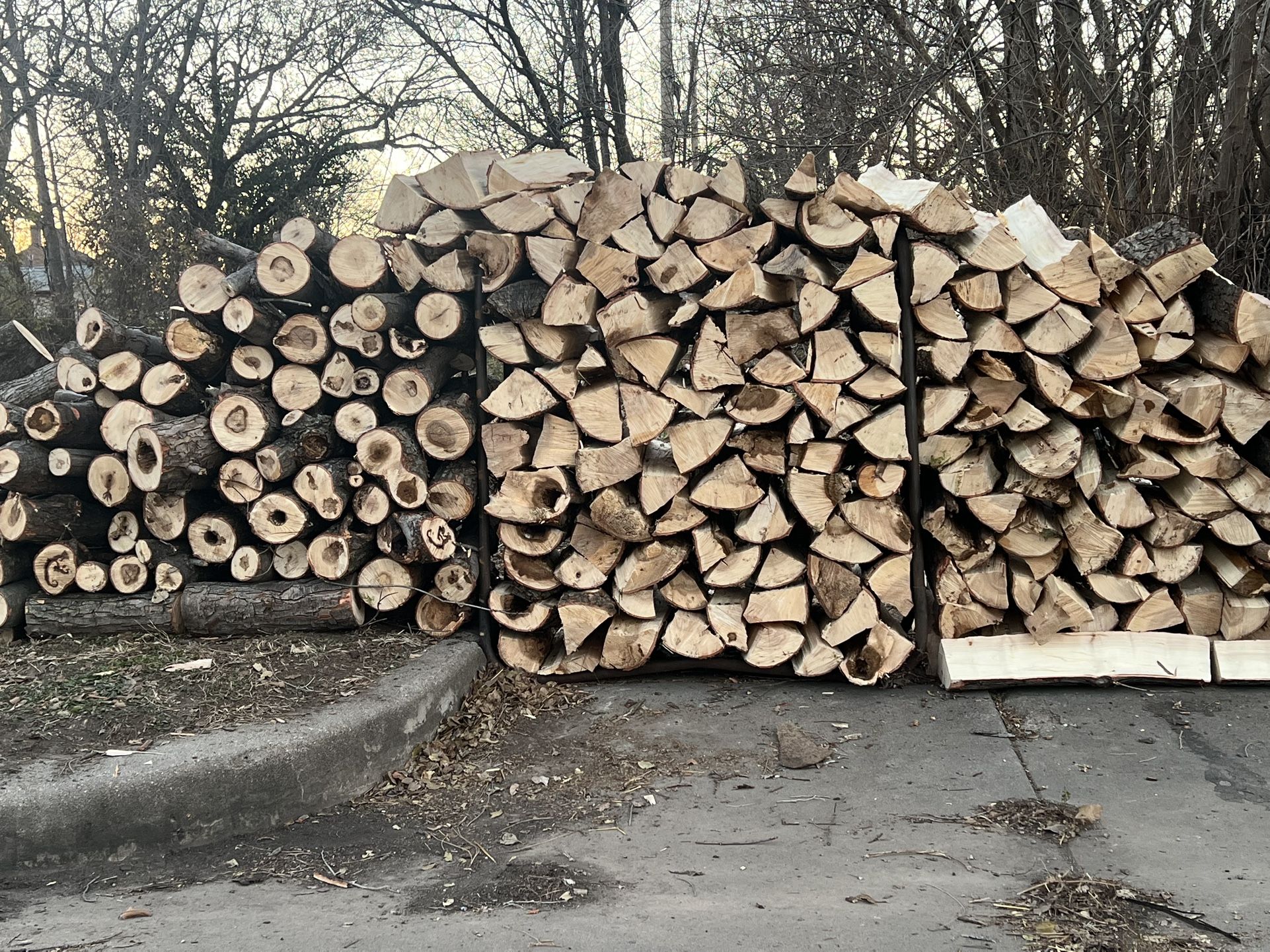 Maple Split Firewood