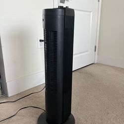 Black Tower Fan Oscillating