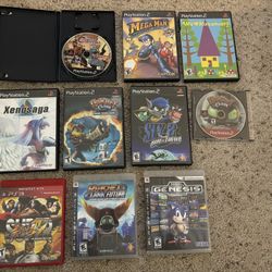 Sony PlayStation 2/PlayStation 3 games for sale! Ratchet & Clank, Sly Cooper, Mega Man