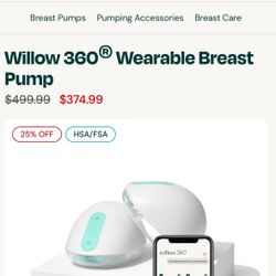 Willow 360 Wearable Pumps