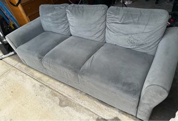 Gray 3-Seat Couch