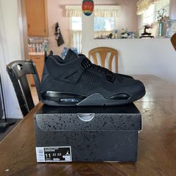 Jordan 4 Retro Black Cat (2025) Size 11