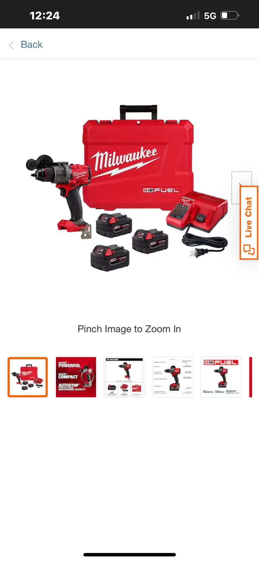 New Milwaukee Fuel Drill