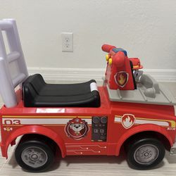 Paw Patrol Fire truck Ride-On 