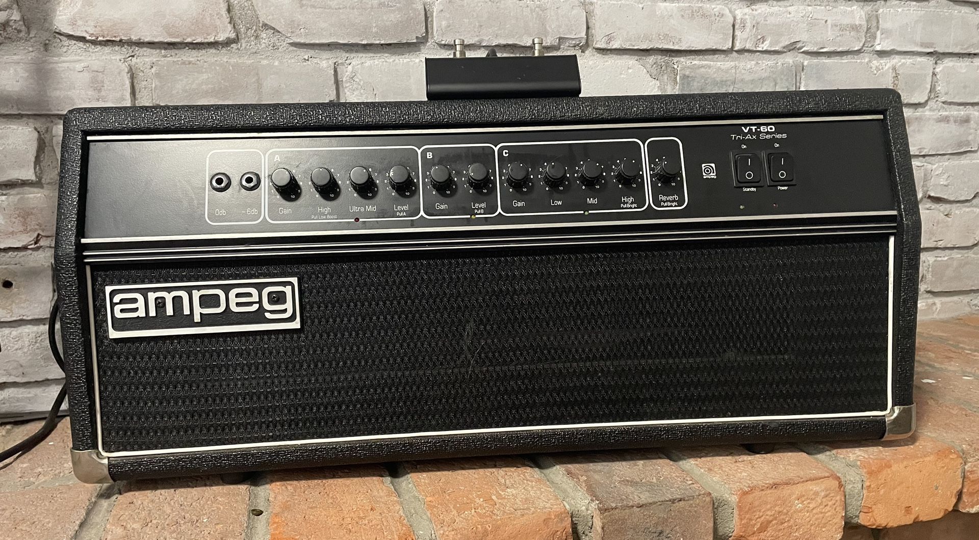 Ampeg Vt-60 Head, Tri Ax Series 3-Channel all tube