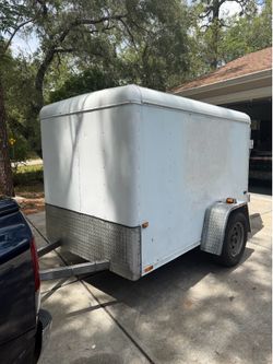 5x8 enclosed trailer