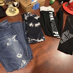 Jeans /spandex/ Shoes 