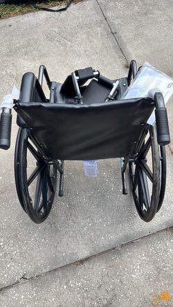 Invacare Wheelchair Black Frame
