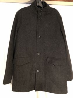 Banana Republic Men’s Wool-blend Over Coat