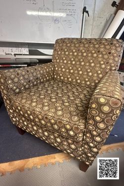 England Fitzroy Armchair Accent Chair with Espresso legs