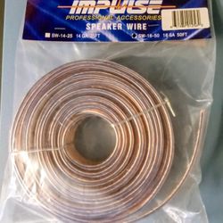 Impulse 16 Gauge Speaker Wire New 50 Ft 