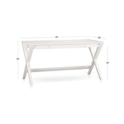 Crate and Barrel desk 58 Width 